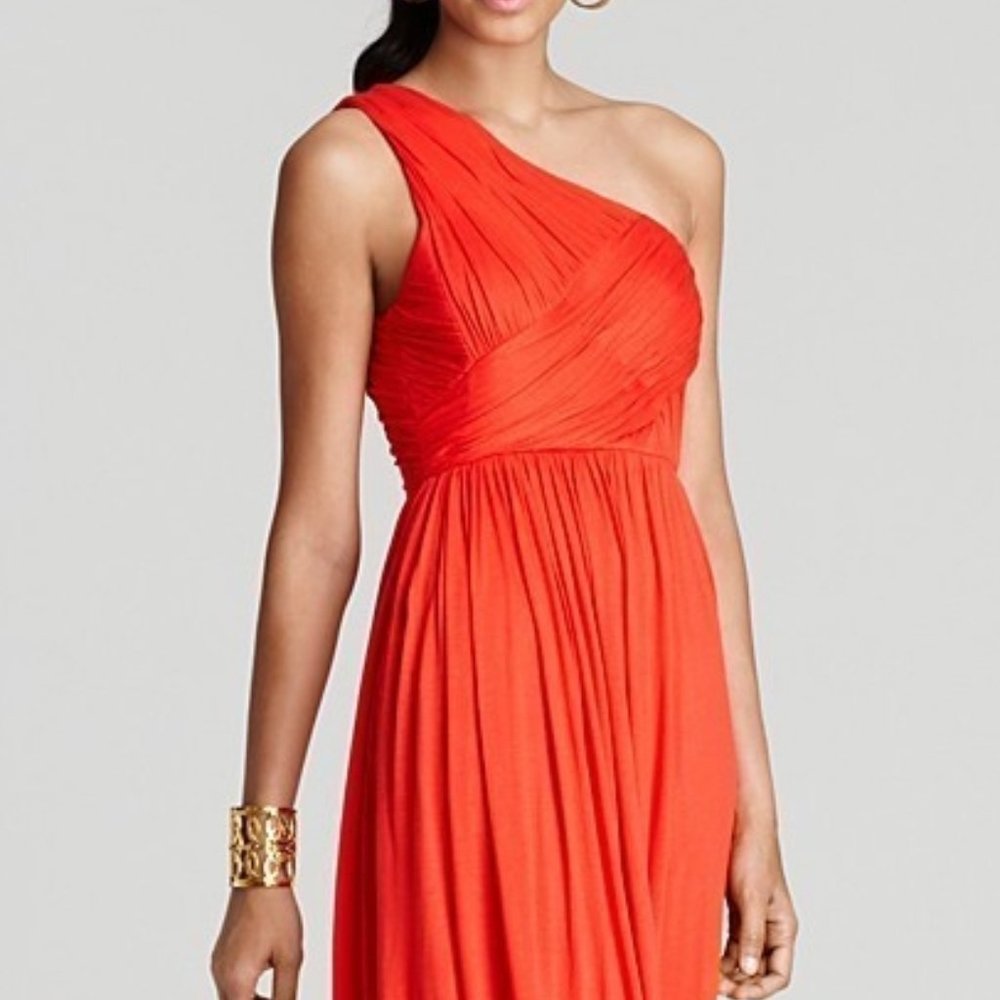 TIBI One-Shoulder Dress